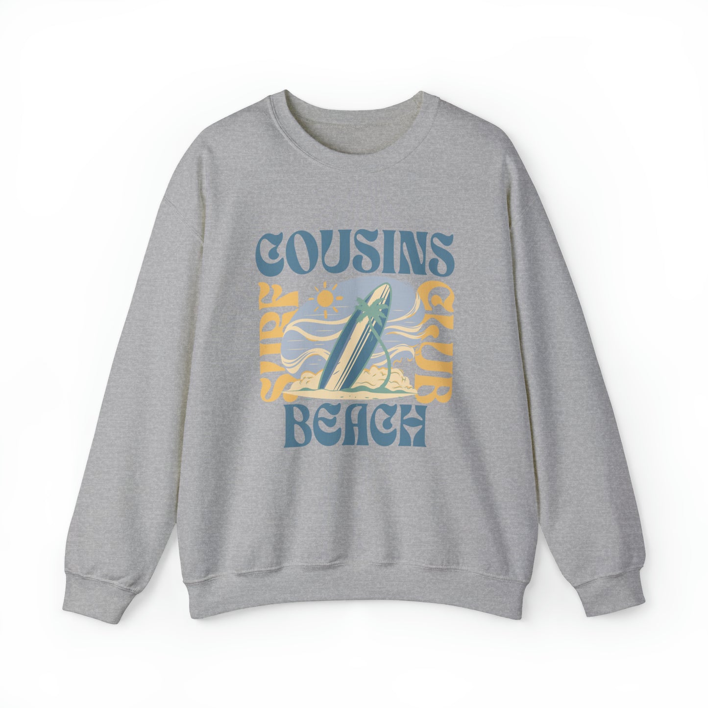 Cousins Beach Crewneck, Cousins Beach Surf Club Sweatshirt