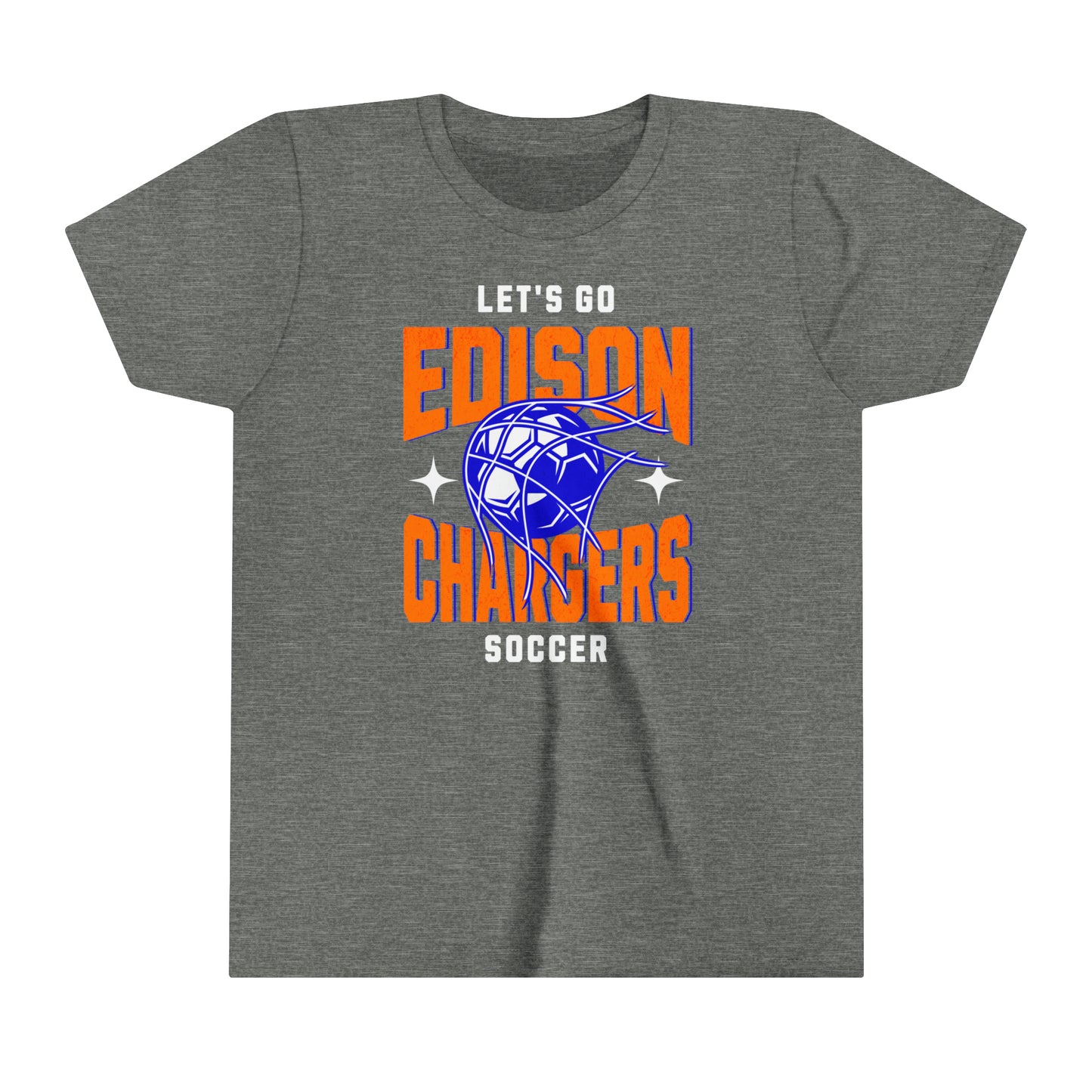 Edison Chargers Youth Soccer Tee