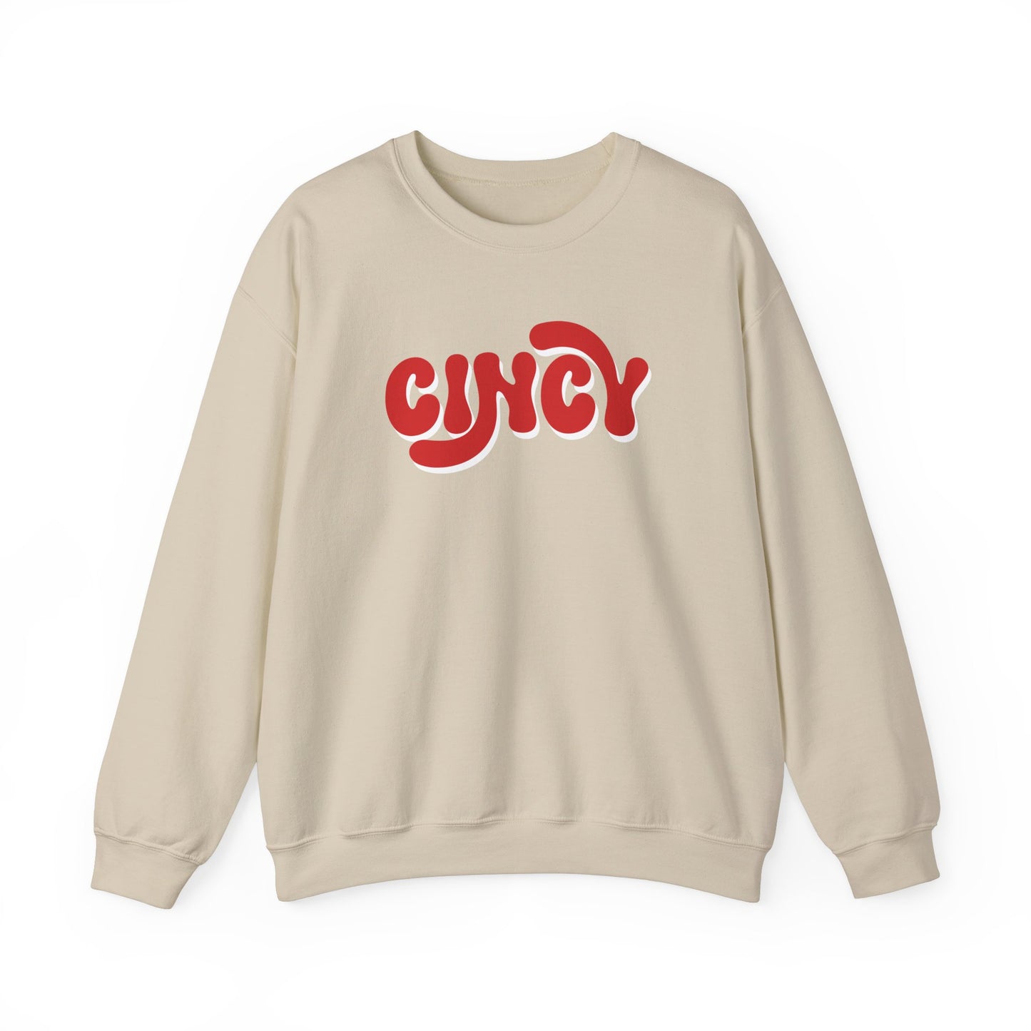 Retro Vibes Cincy Game Day Sweatshirt