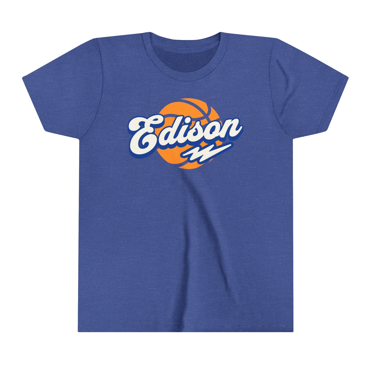 Edison Chargers Youth Basketball Tee
