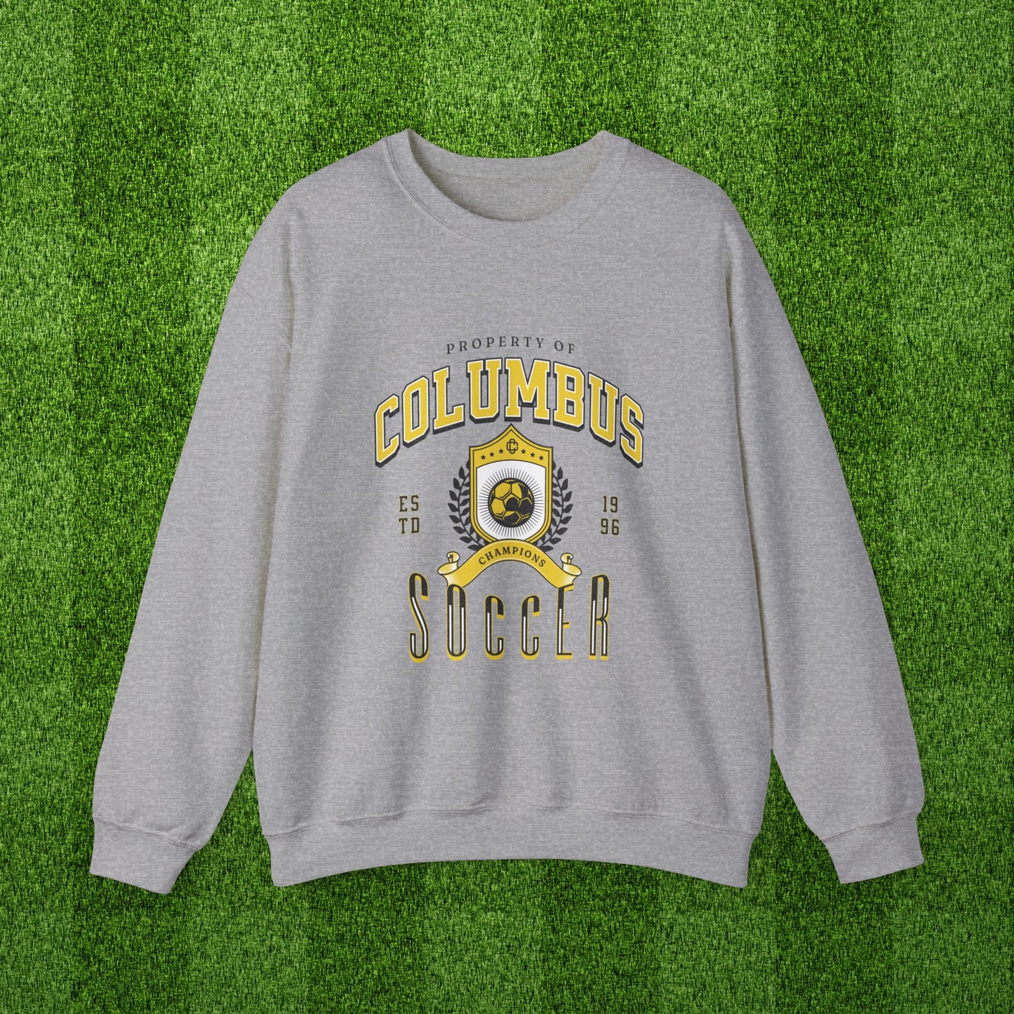 Columbus Soccer Fan Sweatshirt | CBUS Game Day Crewneck | Columbus Champions Soccer Pullover