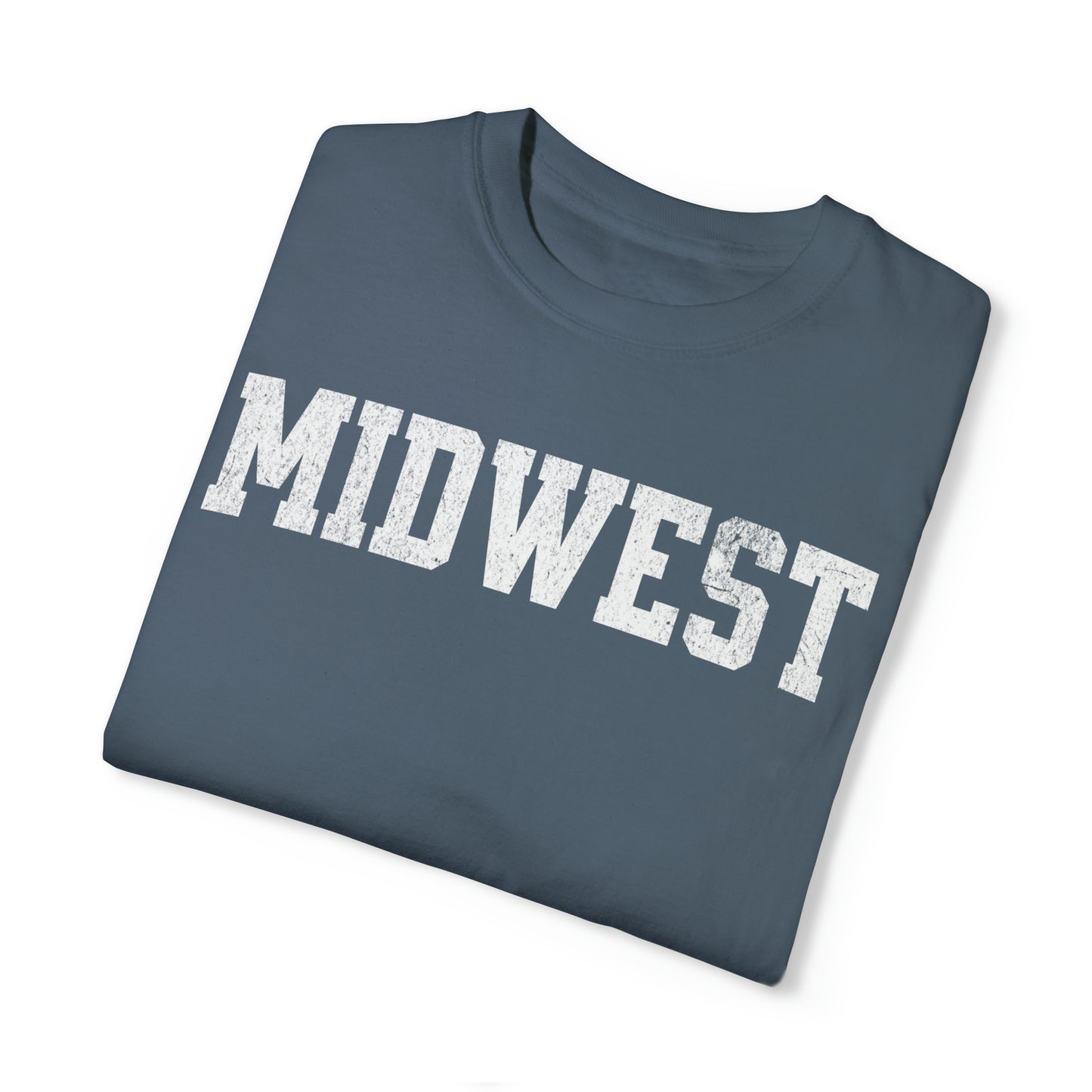 Midwest Varsity Style Tshirt, Simple Midwest Comfort Colors Tee