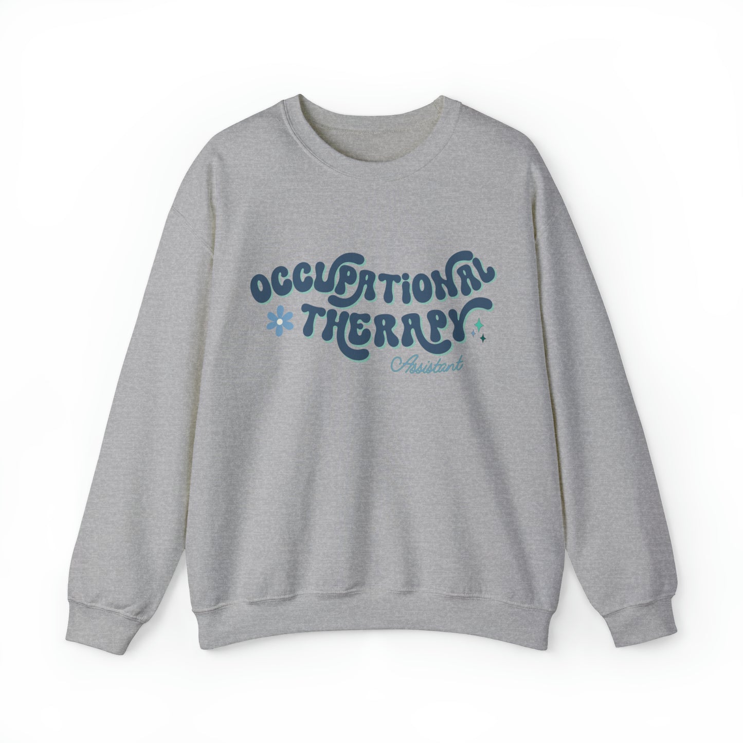Occupational Therapy Assistant Sweatshirt, Groovy Retro Inspired OTA Crewneck