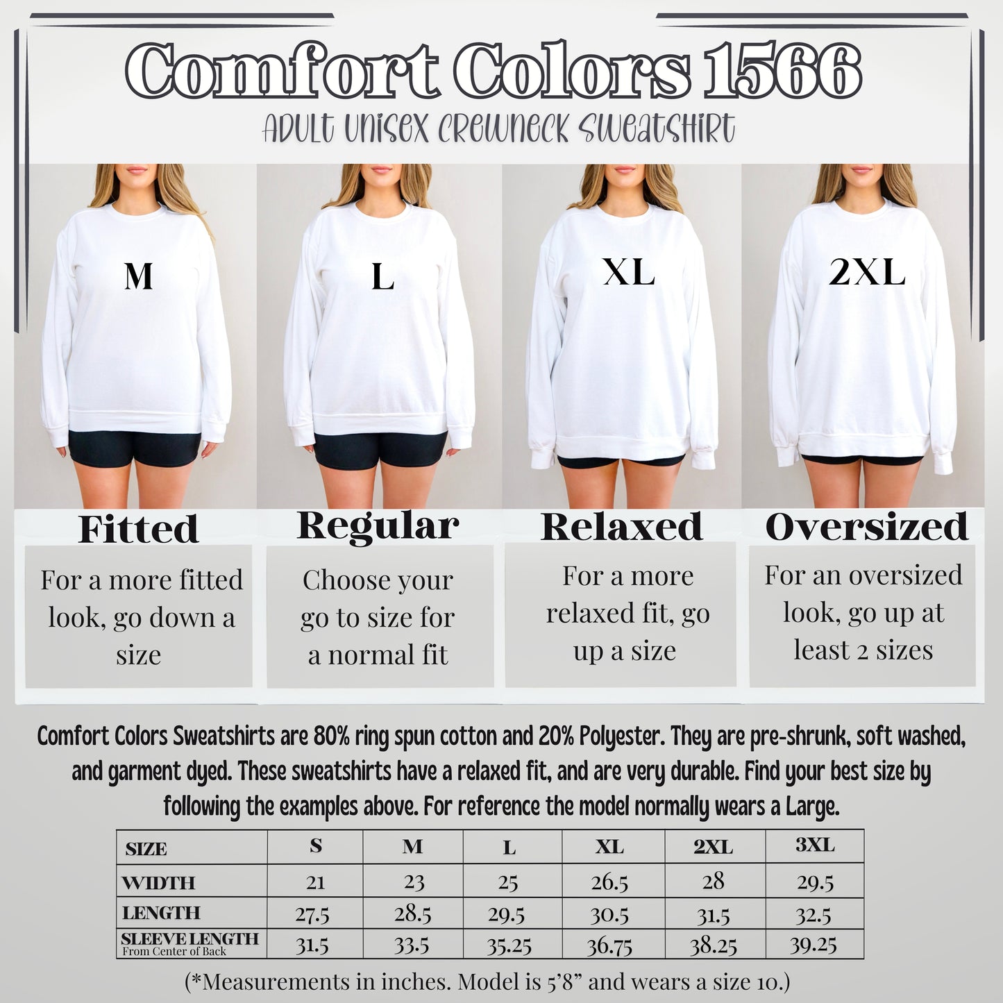 Cousins Beach Comfort Colors Crewneck Sweatshirt