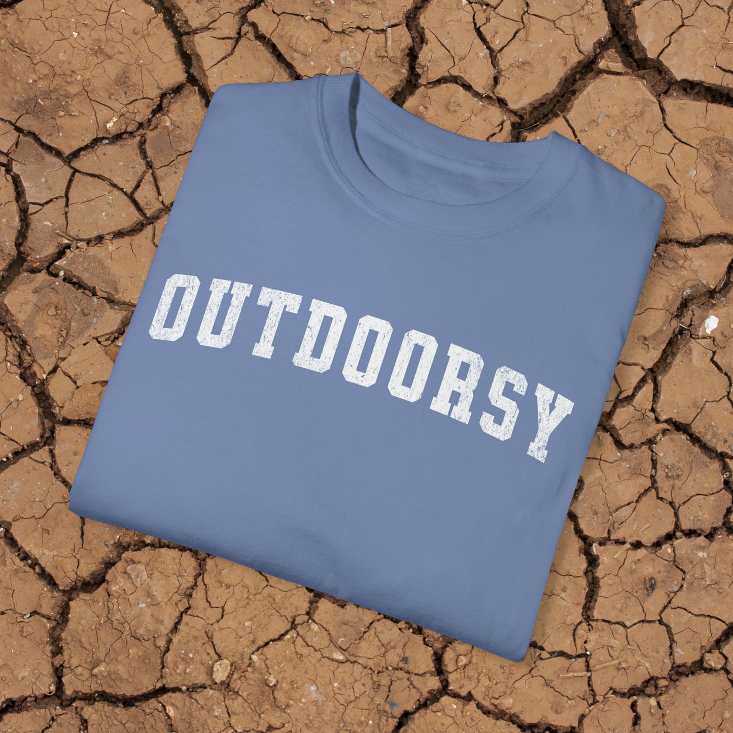 Outdoorsy Comfort Colors Tee, Simple Tshirt for Hiking, Camping, Adventure Lovers