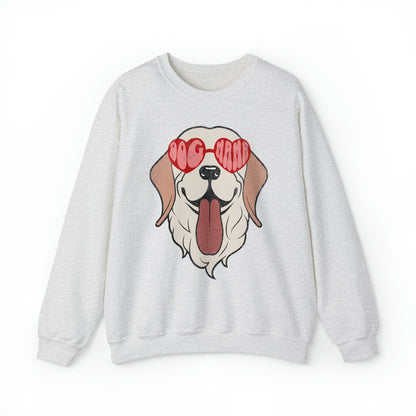 Dog Mama Sweatshirt | Golden Retriever Mom, Dog Lover Crewneck