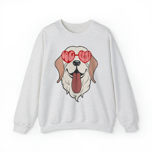 Dog Mama Sweatshirt | Golden Retriever Mom, Dog Lover Crewneck