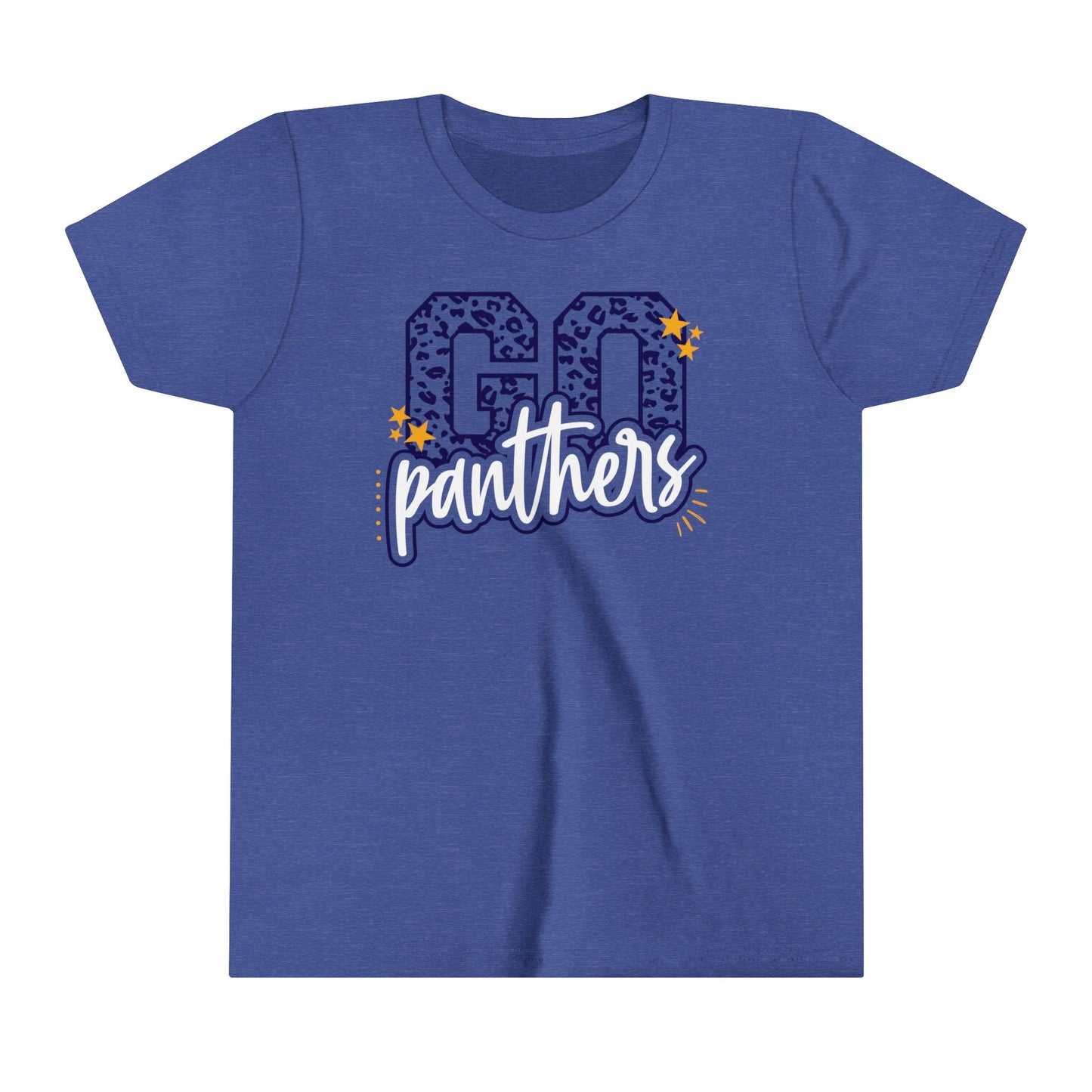 Go Panthers! Youth Panthers Sports Fan Tee