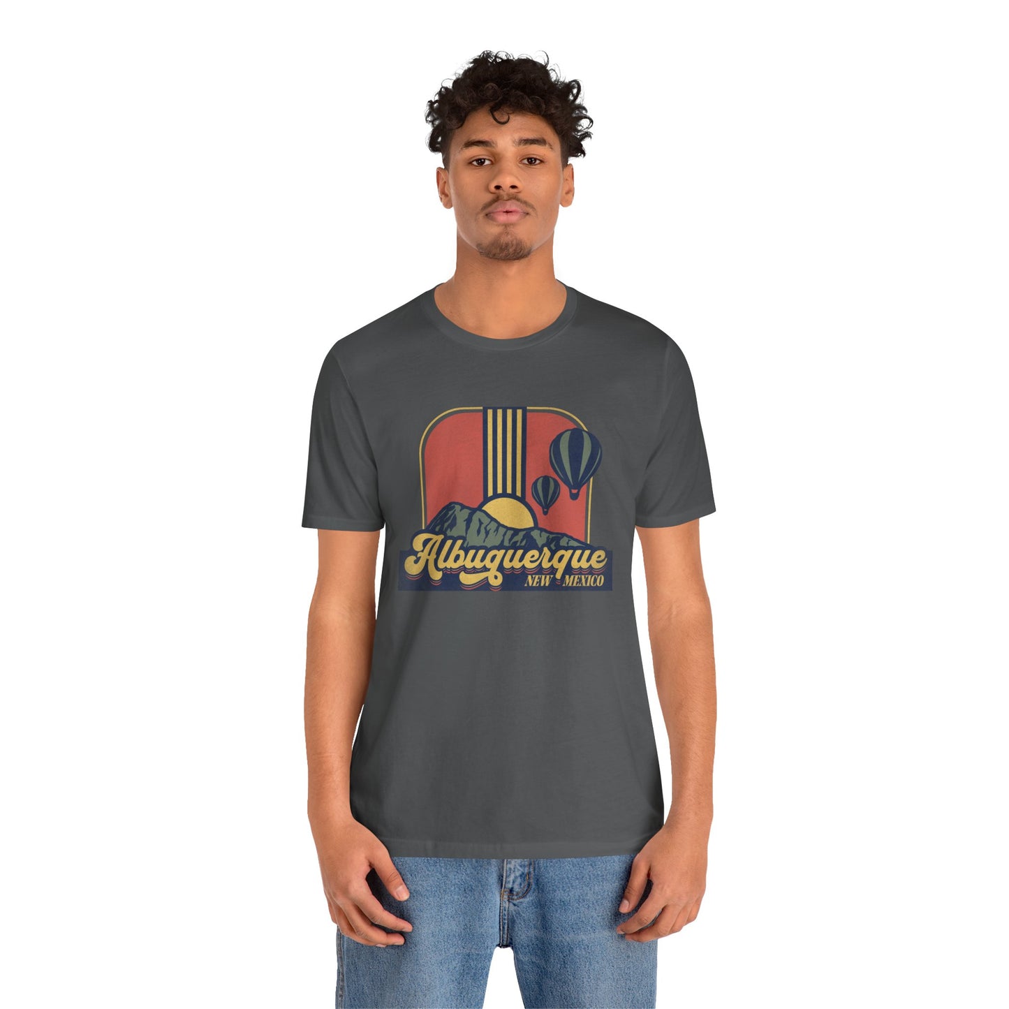 Albuquerque Balloon Festival Tshirt, New Mexico Tourist Tee, Granola Girl Aesthetic, Gift for Hot Air Balloon Lovers