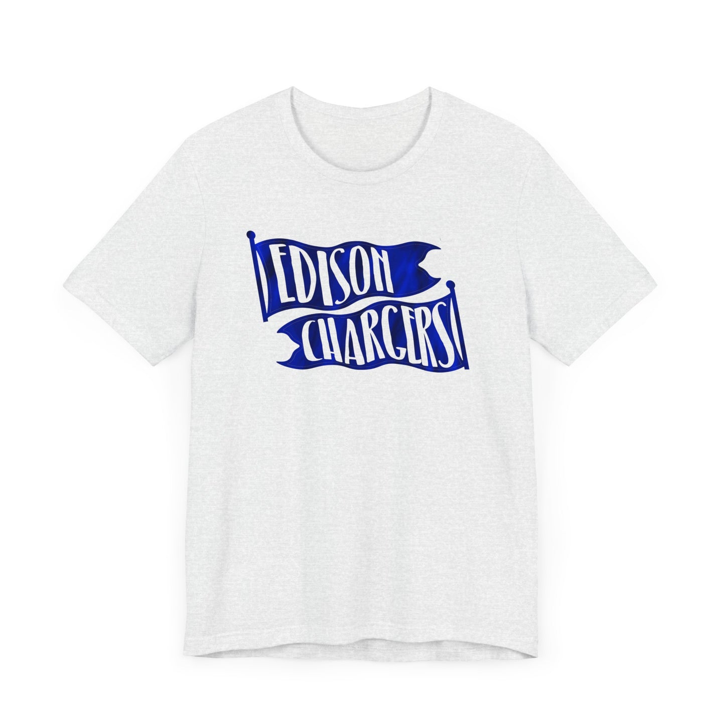 Edison Chargers Pennant GameDay Tee