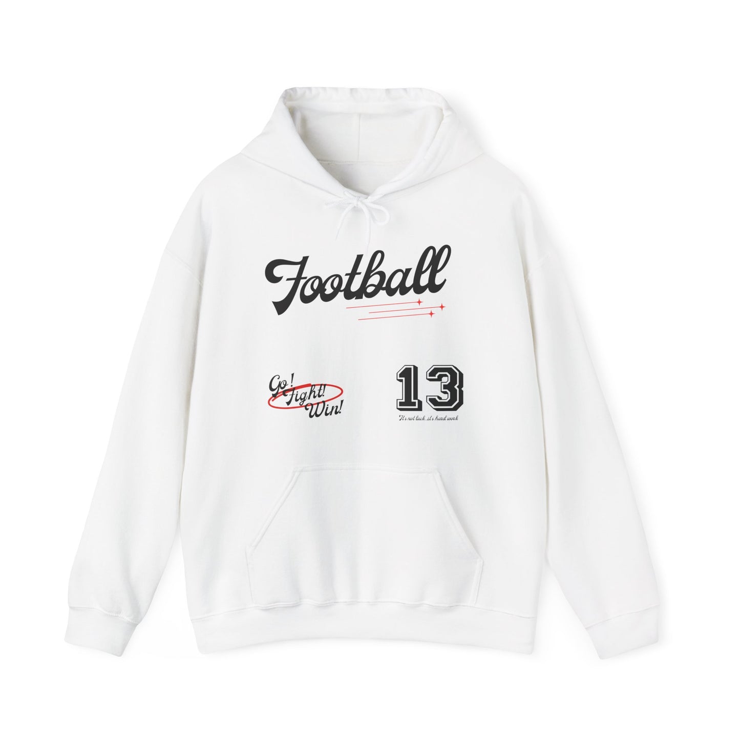 Football Gameday Hoodie, Trendy Graphic Sweatshirt , Sports Fan Gear - Unisex Hoodie, Fan Apparel, Game Day Attire, Athletic Outerwear