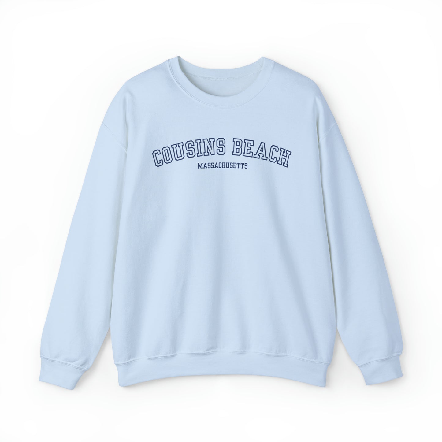 Cousins Beach Crewneck, Cousins Beach Massachusetts Sweatshirt