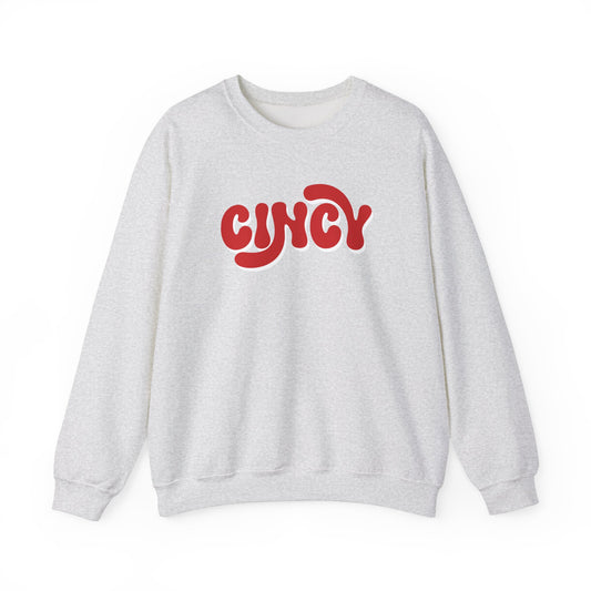 Retro Vibes Cincy Game Day Sweatshirt
