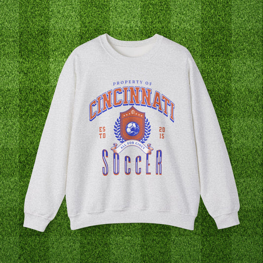 Vintage Cincinnati Soccer Crewneck Sweatshirt