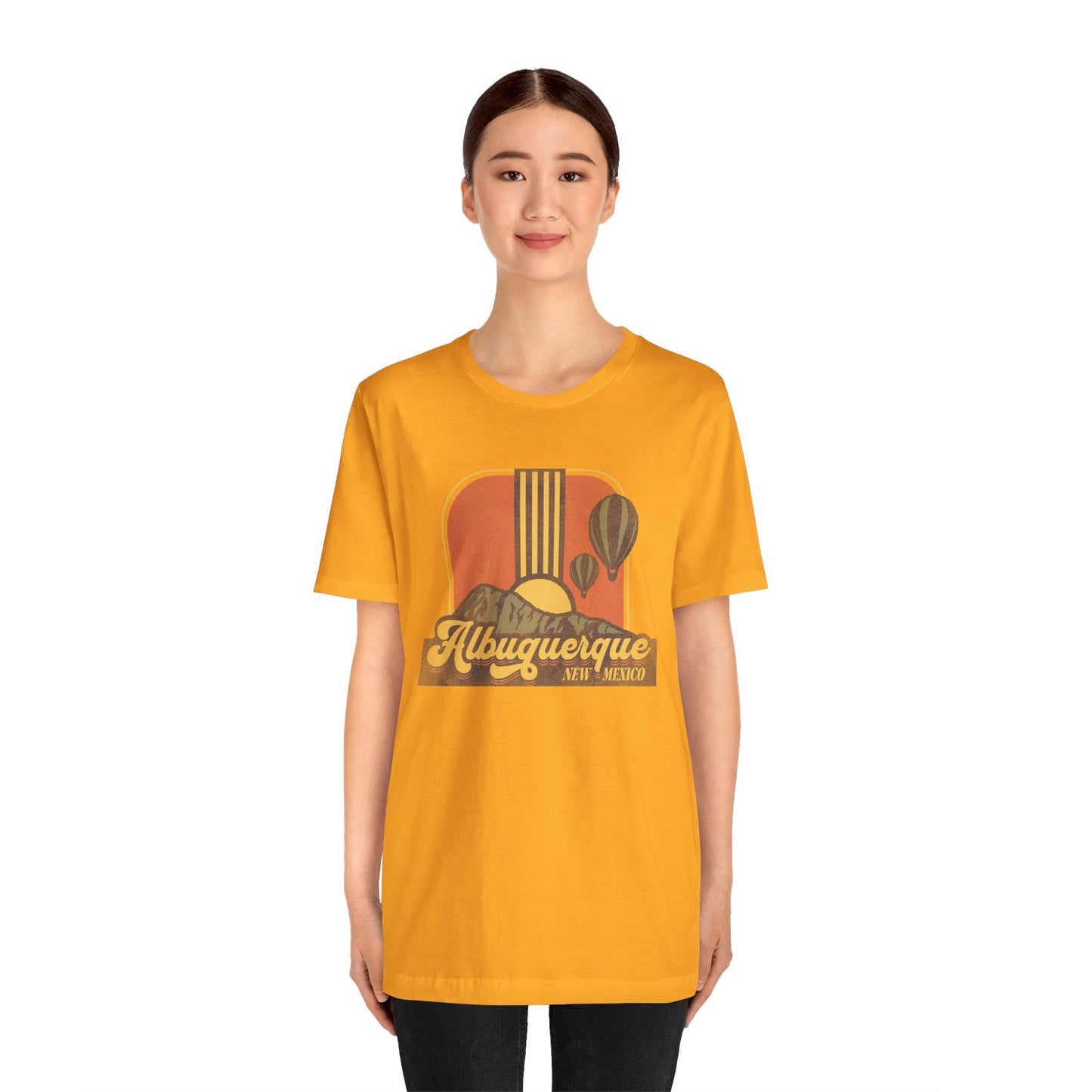 Albuquerque Balloon Festival Tshirt, New Mexico Tourist Tee, Granola Girl Aesthetic, Gift for Hot Air Balloon Lovers