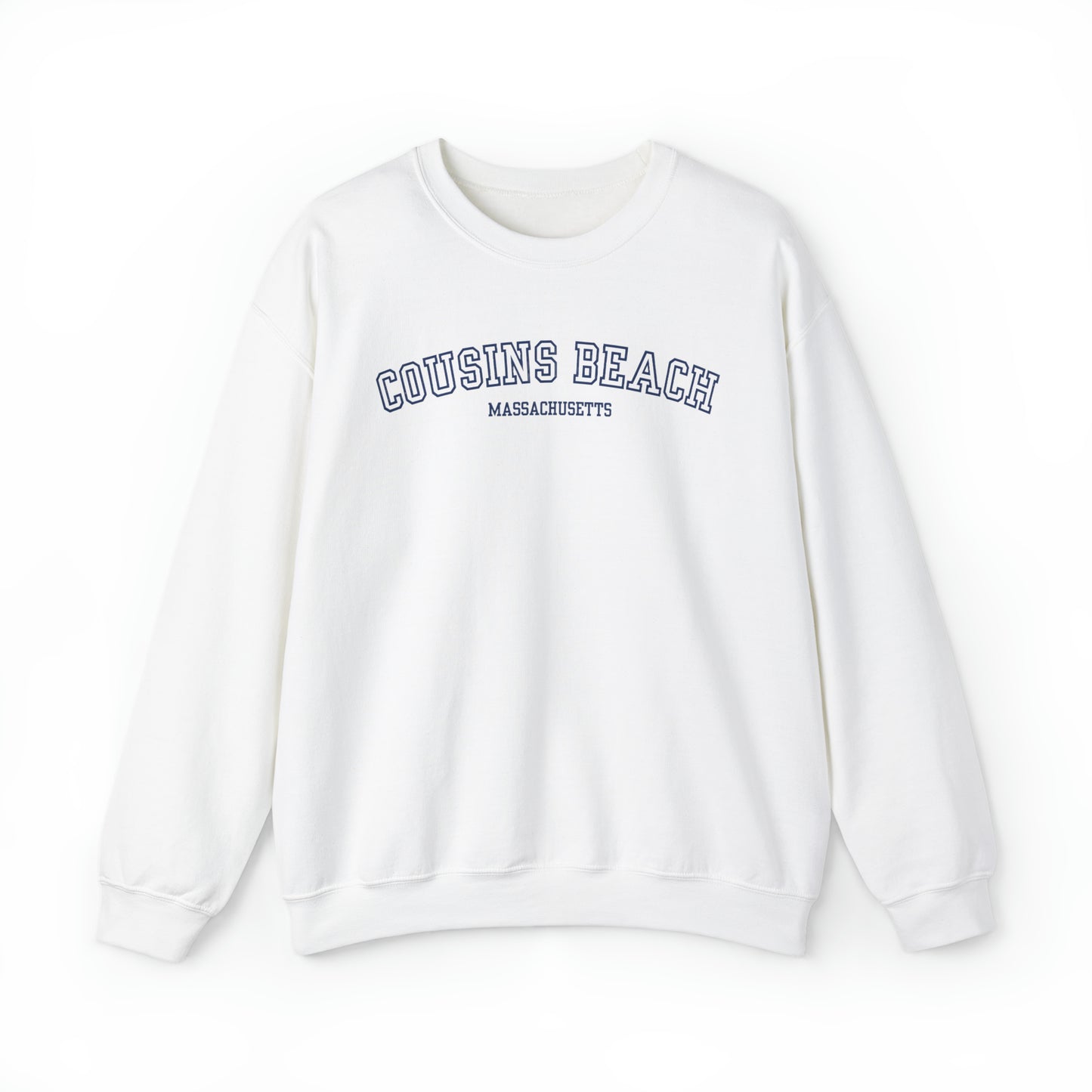 Cousins Beach Crewneck, Cousins Beach Massachusetts Sweatshirt