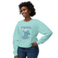 Coastal Cowgirl Comfort Colors Crewneck, Lightweight Beach Sweatshirt, Western Seaside Style