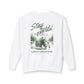 Katmai Alaska National Park Sweatshirt, Granola Girl Aesthetic Crewneck, Front & Back Graphic Pullover, Outdoorsy Style