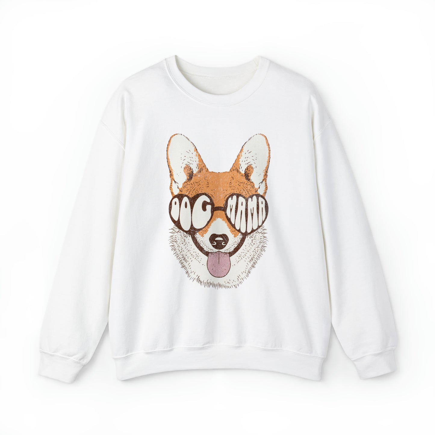 Dog Mama Sweatshirt | Corgi Mom Crewneck, Gift for Dog Lovers