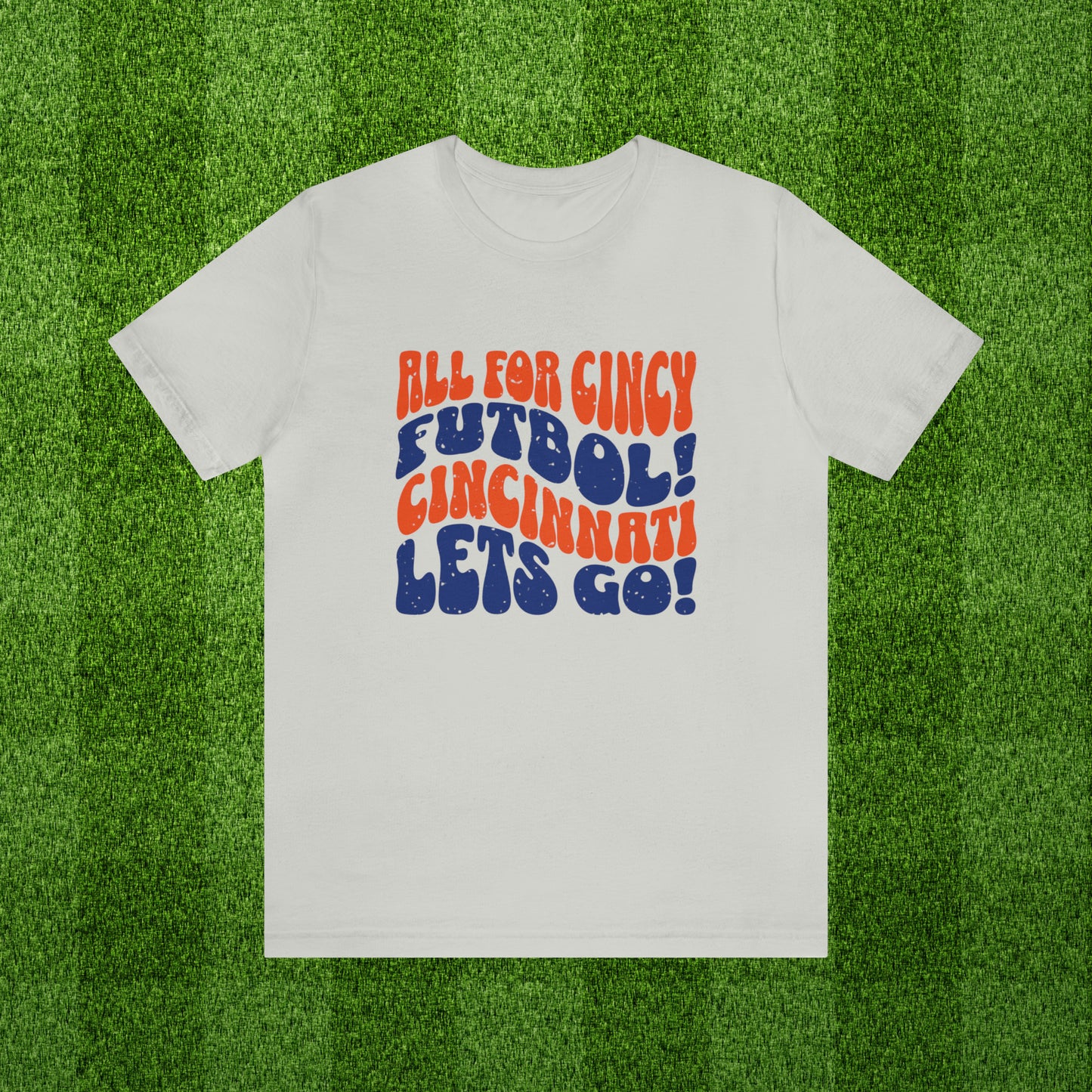 Cincy Soccer Retro Vibes Tshirt, Cincinnati Futbol Trendy Game Day Tee