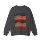 Cincinnati Bengals Crewneck, Double Sided Print Cincy Football Sweatshirt, Groovy Retro Vibes!