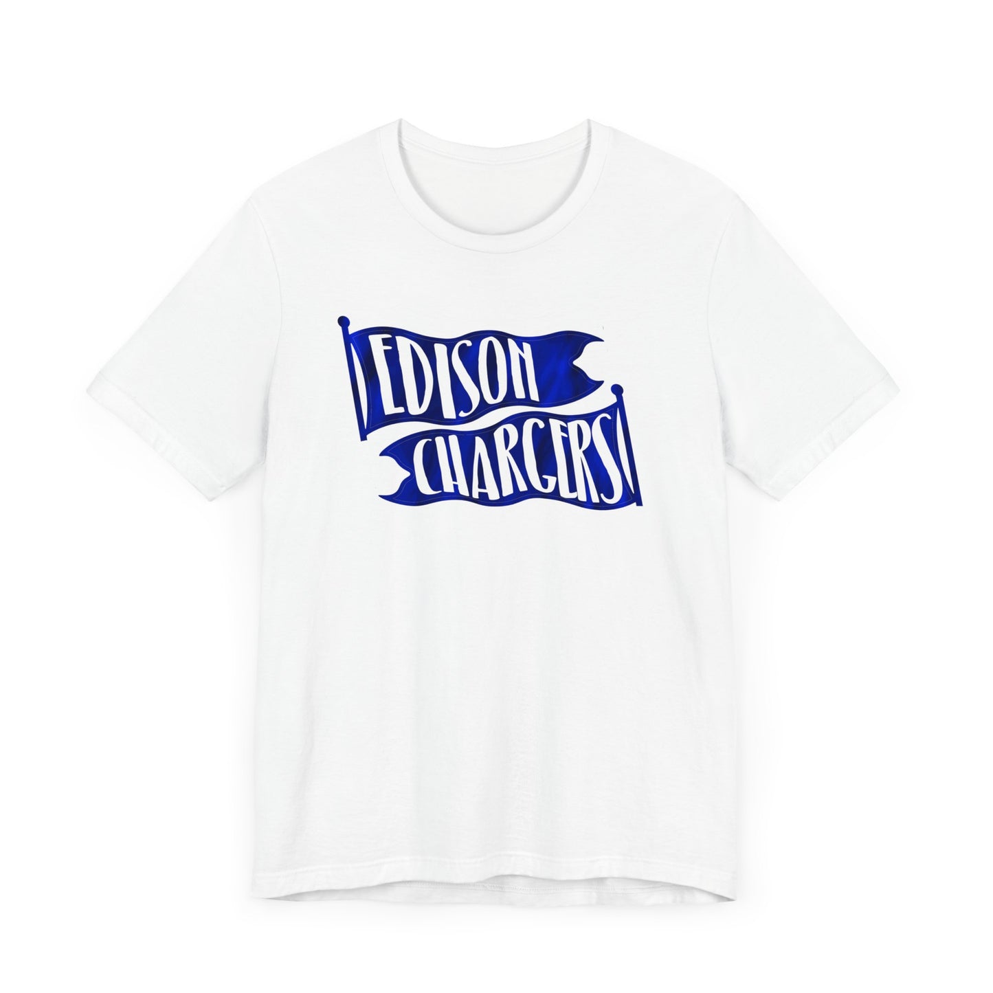 Edison Chargers Pennant GameDay Tee