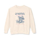 Coastal Cowgirl Comfort Colors Crewneck, Lightweight Beach Sweatshirt, Western Seaside Style