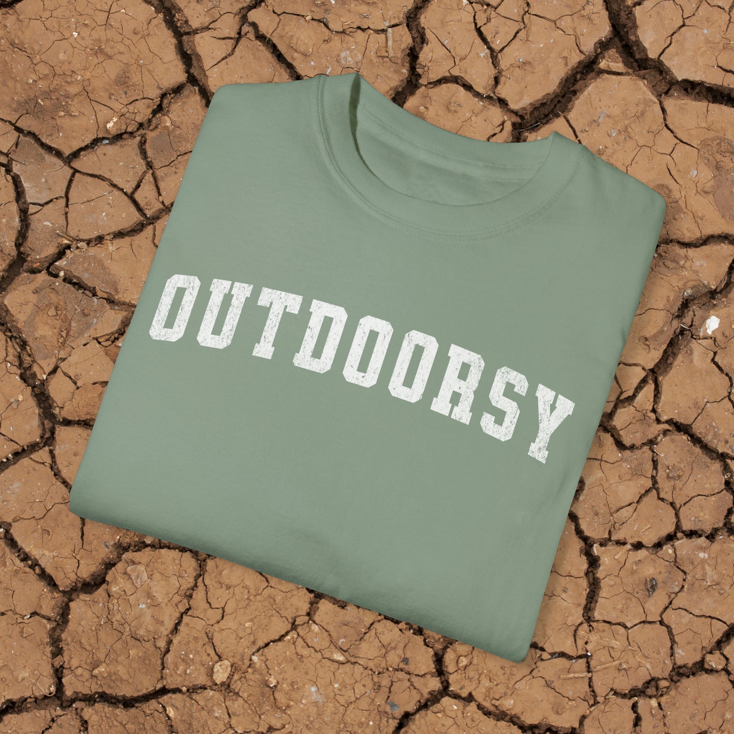 Outdoorsy Comfort Colors Tee, Simple Tshirt for Hiking, Camping, Adventure Lovers