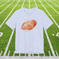 We are the Chargers Watercolor Football Tee | Simple Minimalist Gameday Tshirt