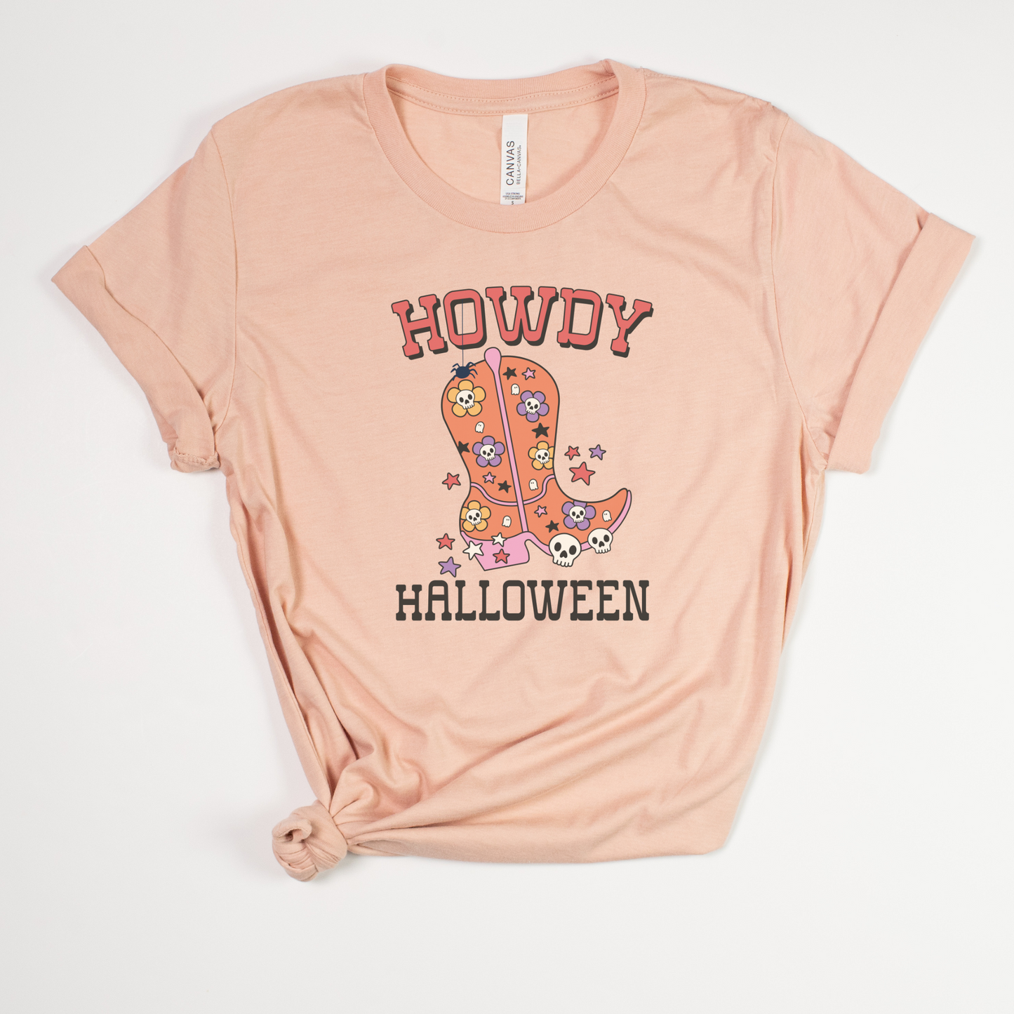 Howdy Halloween Tee | Western Style Spooky Season Shirt