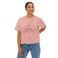 Acadia National Park Cropped Comfort Colors Tee, Maine Outdoorsy Style Women's Boxy Tee