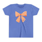 Edison Chargers Bow YOUTH T-Shirt | Script Edison Bow