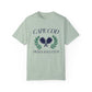 Comfort Colors Cape Cod Pickleball Club t-shirt with paddle and laurel design – unisex coastal tee for pickleball enthusiasts, available S–4XL.