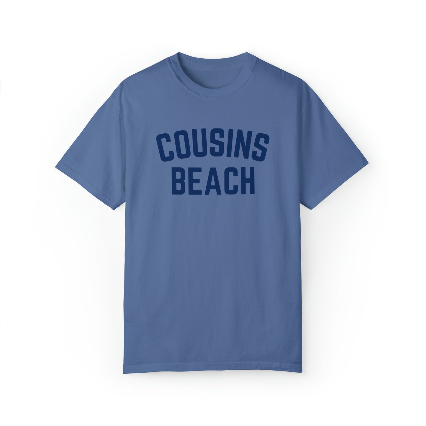 Cousins Beach Comfort Colors Tee, Lived in Feel Cousins Beach Tshirt