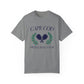 Comfort Colors Cape Cod Pickleball Club t-shirt with paddle and laurel design – unisex coastal tee for pickleball enthusiasts, available S–4XL.