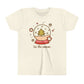 Retro Christmas Youth Tee | Groovy Snowglobe Winter Shirt For Kids