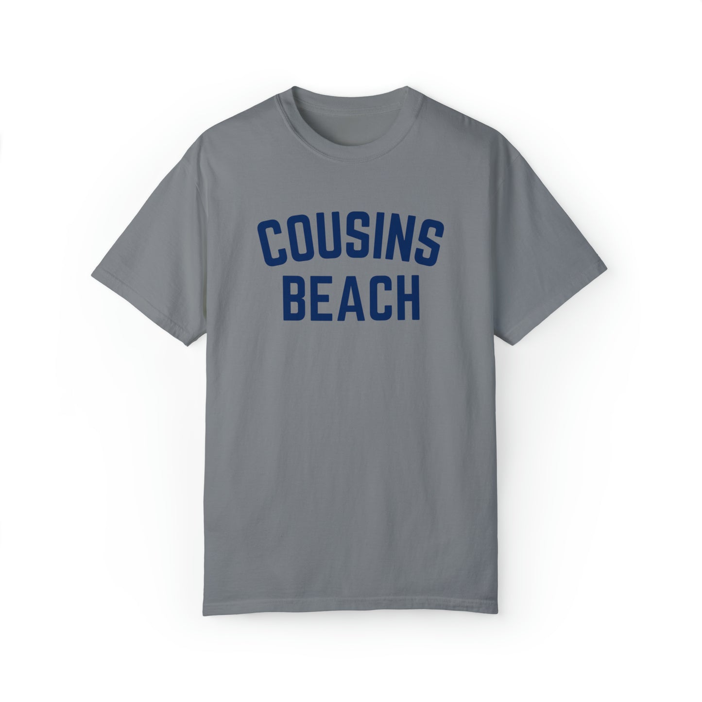 Cousins Beach Comfort Colors Tee, Lived in Feel Cousins Beach Tshirt