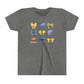 Panthers Football Bow Tshirt | YOUTH