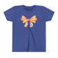 Edison Chargers Bow Youth Tshirt | Edison Logo Bow