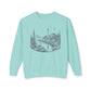 Maine Comfort Colors Crewneck, Coastal Maine Lightweight Sweatshirt