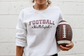 Football Hallelujah Sweatshirt | Vintage Game Day Crewneck | Retro Football Sweatshirt