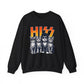 Cat Band Tee Sweatshirt | Funny Cat Crewneck for Cat & Rock Lovers | HISS