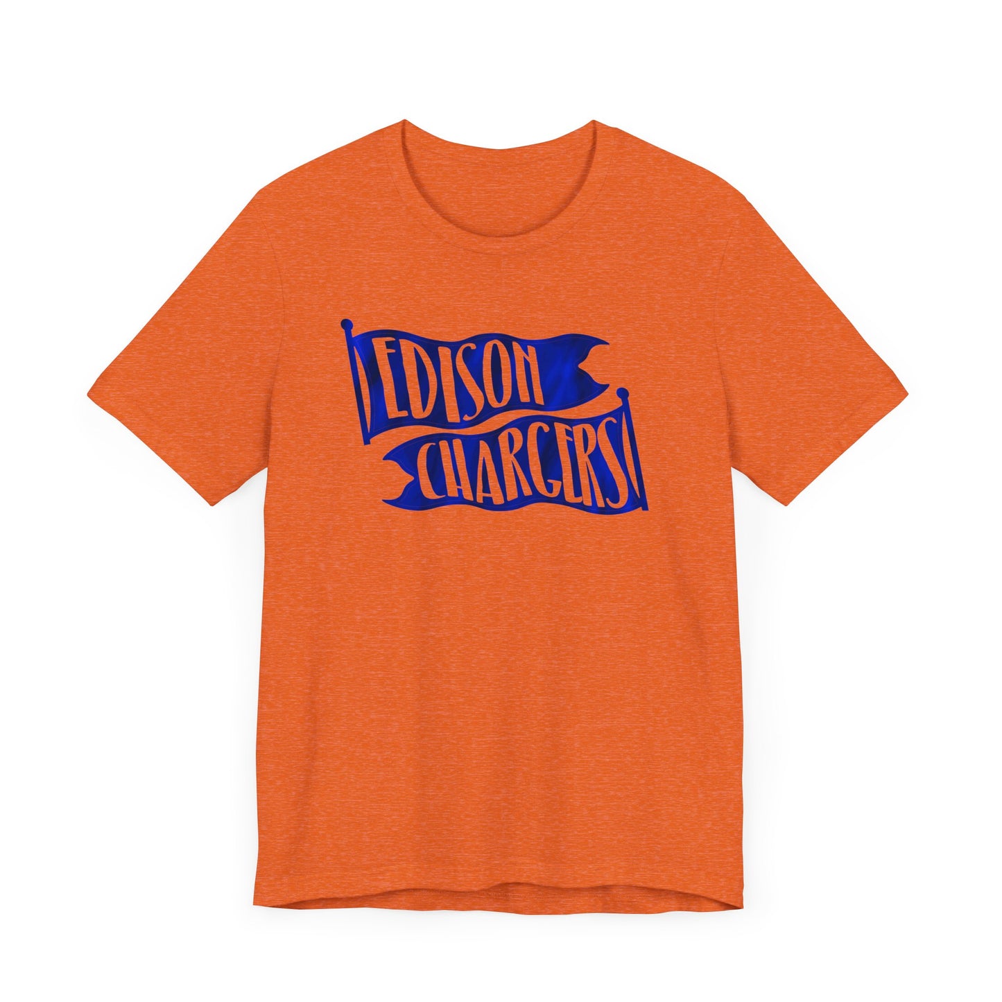 Edison Chargers Pennant GameDay Tee