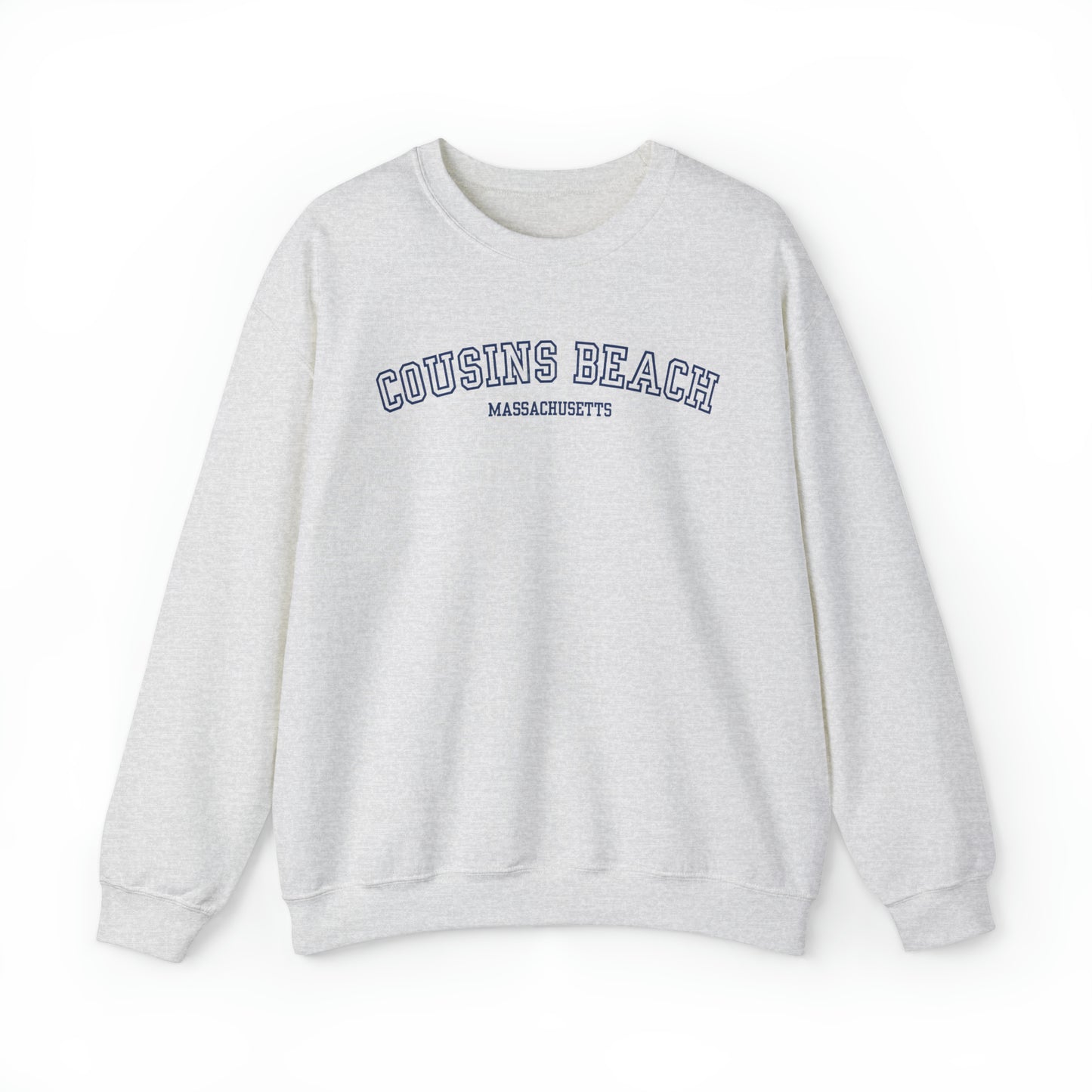 Cousins Beach Crewneck, Cousins Beach Massachusetts Sweatshirt