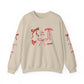 Very Merry Coquette Christmas Bow Crewneck Sweatshirt, Holiday Sweatshirt, Christmas Jumper, Xmas Pullover, Festive Sweater, Winter Apparel