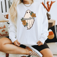 Future Ghost, Funny Halloween Crewneck Sweatshirt