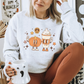 Pumpkin Spice Retro Crewneck Sweatshirt