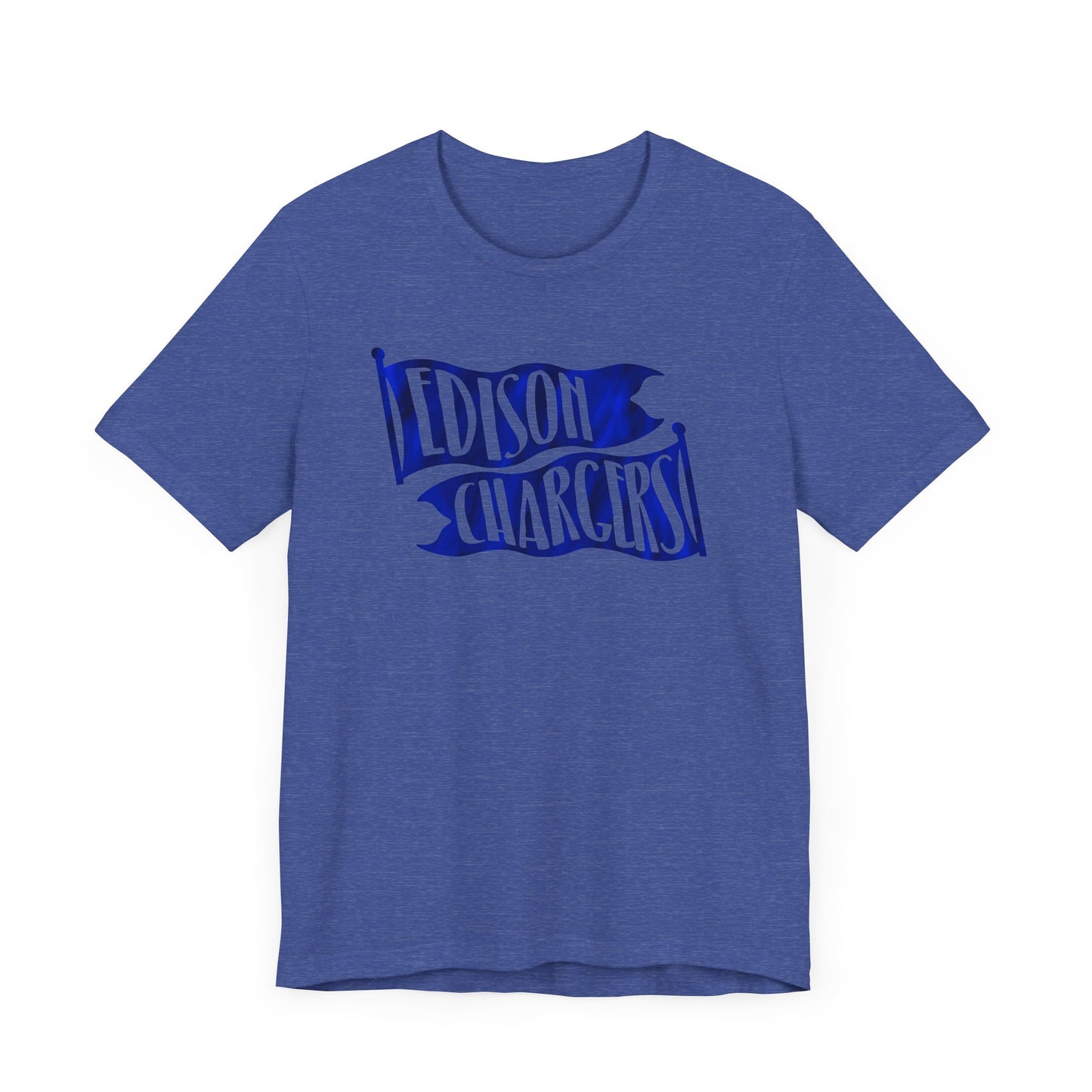 Edison Chargers Pennant GameDay Tee