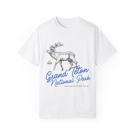 Grand Teton National Park Comfort Colors Tshirt