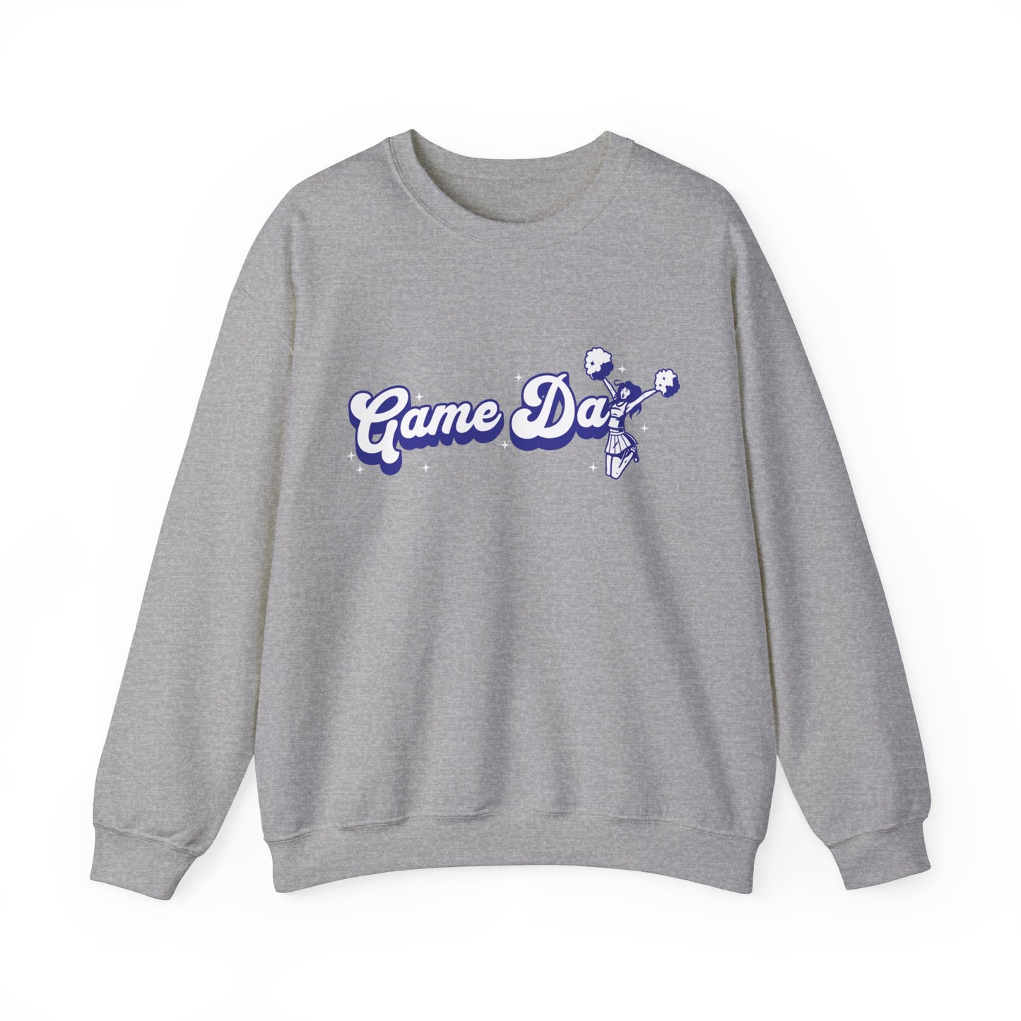 Retro Sports Game Day Sweatshirt, Vintage Inspired Cheerleader Pullover